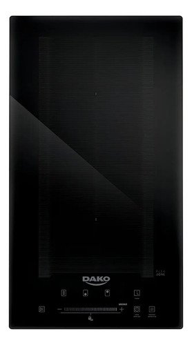 Cooktop De Indução 2 Bocas Dako Com Zona Flexível e 9 Níveis de Potência Mais Turbo