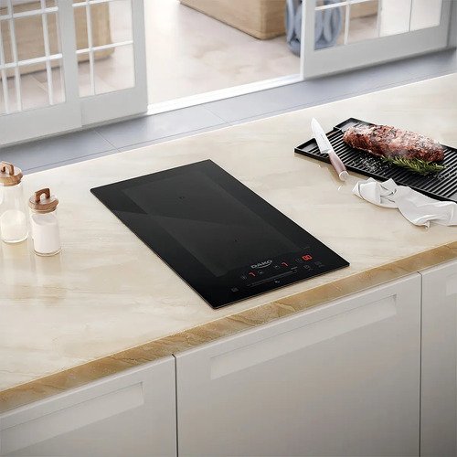 Cooktop De Indução 2 Bocas Dako Com Zona Flexível e 9 Níveis de Potência Mais Turbo