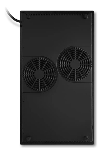 Cooktop De Indução 2 Bocas Preto Com Trava De Segurança Painel Touch Screen