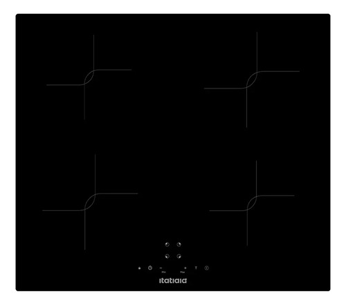 Cooktop de Indução Itatiaia Master 4Q 220V - Preto
