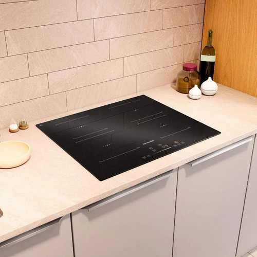 Cooktop de Indução Mueller 4 Bocas 7200W Painel Touch Preto