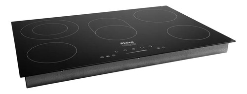Cooktop Elétrico Philco Pct55vc Vitrocerâmico 8400w Cor Preto