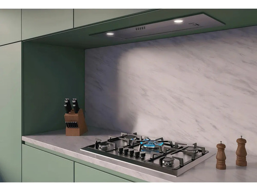 Cooktop Gás Fischer 5 Bocas Tripla Chama Infinity Mesa Inox Inox