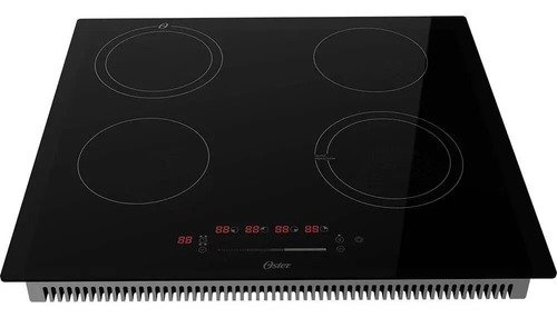 Cooktop Indução 4 Bocas Touchscreen Vidro Preto Oster