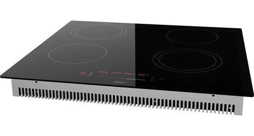Cooktop Indução 4 Bocas Touchscreen Vidro Preto Oster