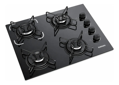Cooktop Itatiaia Essencial 4 Bocas cor Preto