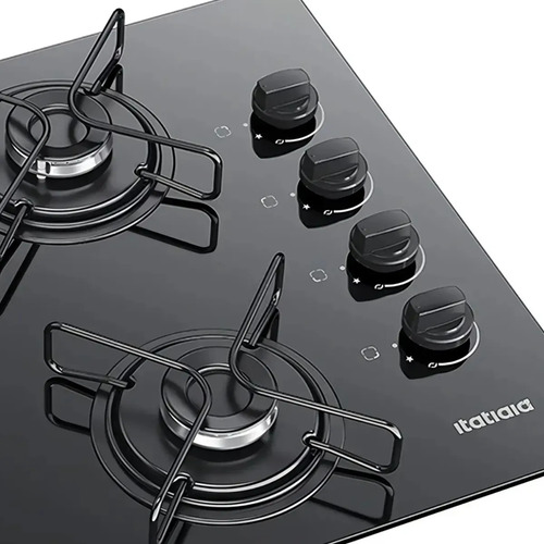 Cooktop Itatiaia Essencial 4 Bocas cor Preto