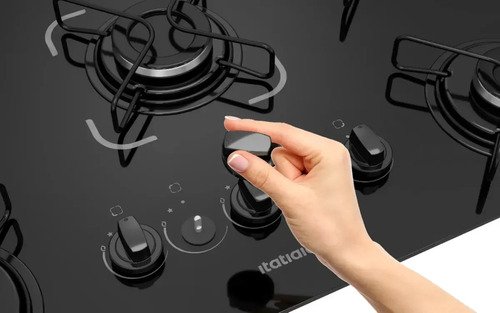 Cooktop Itatiaia Essencial 5 Bocas Preto