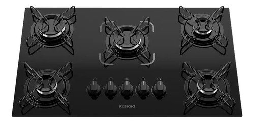 Cooktop Itatiaia Essencial 5 Bocas Preto