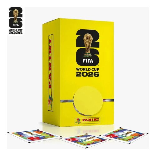 Copa do mundo 2026 dispenser com 100 envelopes