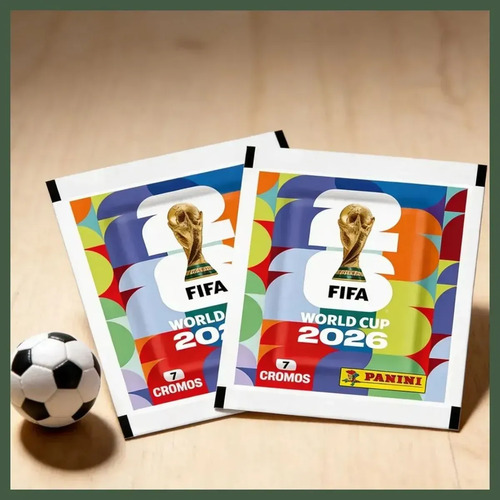 Copa Do Mundo Panini Kit 700 Figurinhas 2026 100 Envelopes