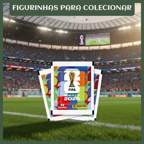 Copa Do Mundo Panini Kit 700 Figurinhas 2026 100 Envelopes
