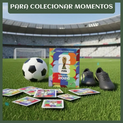 Copa Do Mundo Panini Kit 700 Figurinhas 2026 100 Envelopes