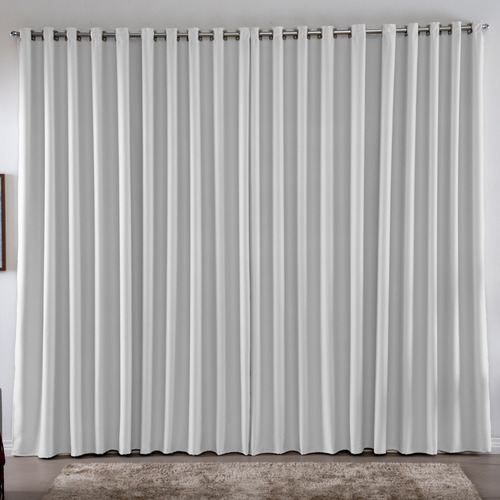 Cortina 300x250 metros blackout blecaute gelo corta luz em t