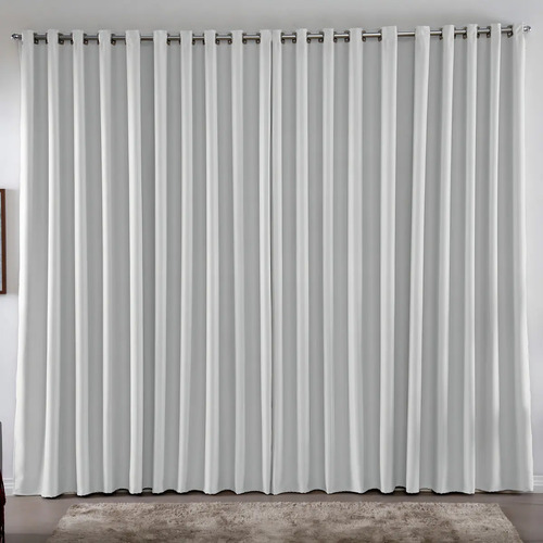 Cortina 300x280 metros blackout blecaute gelo corta luz em t