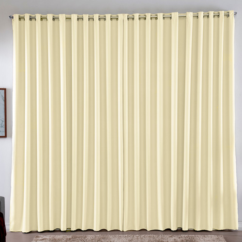 Cortina 300x280 metros blackout blecaute palha corta luz em