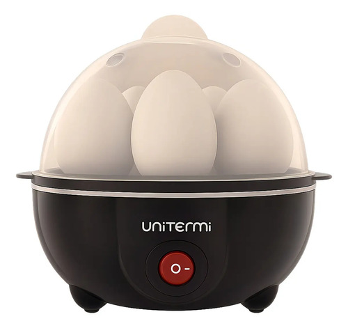 Cozedor De Ovos Elétrico Portátil Cozinha À Vapor cor Preto