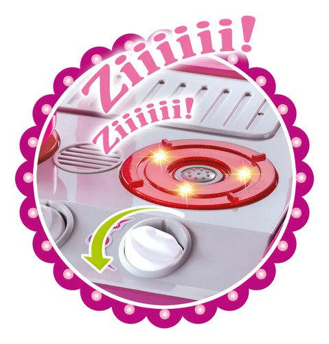 Cozinha De Brinquedo Infantil Completa Princess Replay Kids