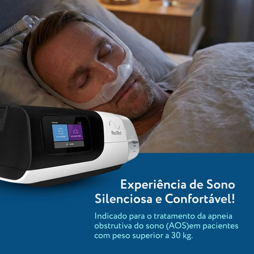 Cpap Automático Airsense S11 Autoset C/ Umidificador Resmed