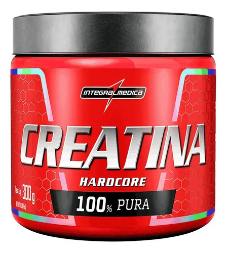 Creatina 100 pura 300g integralmedica forca e performance