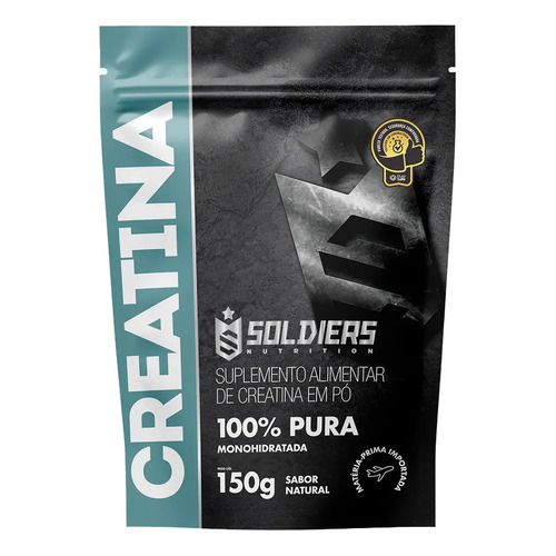 Creatina 150g suplemento monohidratada em po 100 pura sold 1