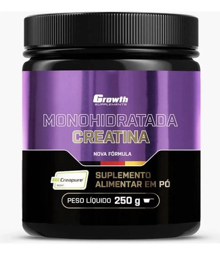Creatina 250g creapure gsupplements sabor sem sabor