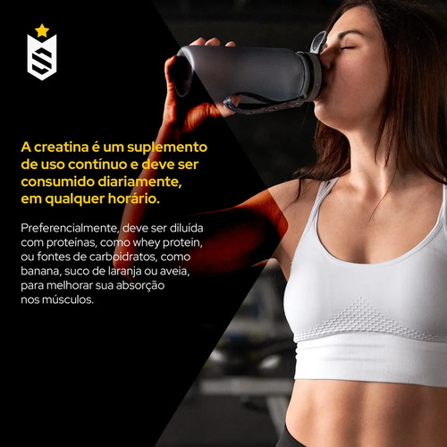 Creatina 2kg Suplemento Monohidratada em pó 100% Pura - Soldiers Nutrition