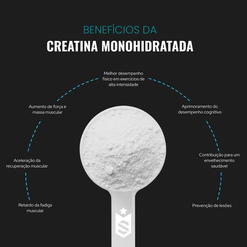 Creatina 500g Suplemento Monohidratada em pó 100% Pura - Soldiers Nutrition