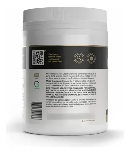 Creatina Creapure Creafort Vitafor Monohidratada 300g Pote