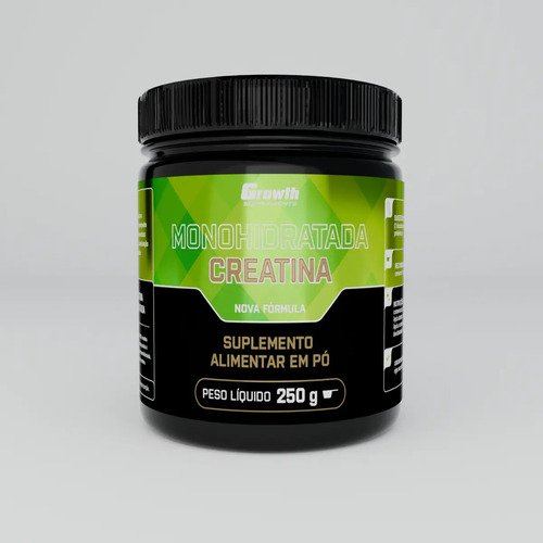 Creatina Monohidratada 250g Growth Supplements - Sem sabor em Pó