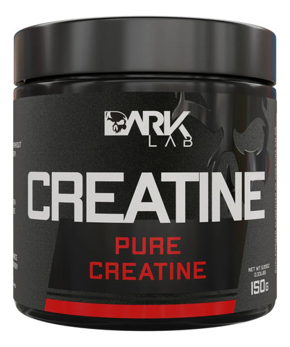 Creatina monohidratada em pote 150g 100 pura dark lab