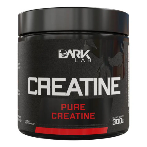 Creatina monohidratada em pote 300g 100 pura dark lab 1