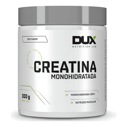 Creatina Monohidratada - Pote 300g Dux Nutrition