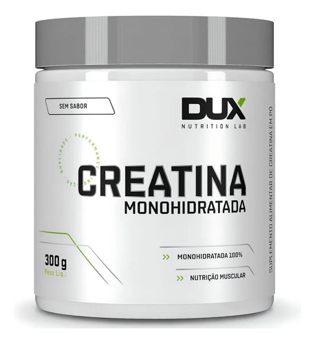 Creatina Monohidratada - Pote 300g Dux Nutrition