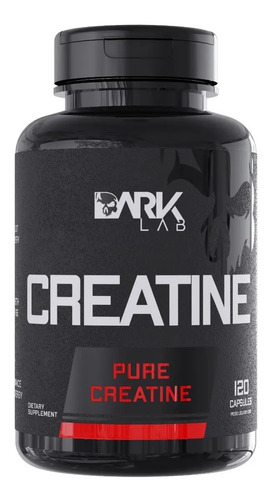 Creatina monohidratada pura 120 capsulas dark lab