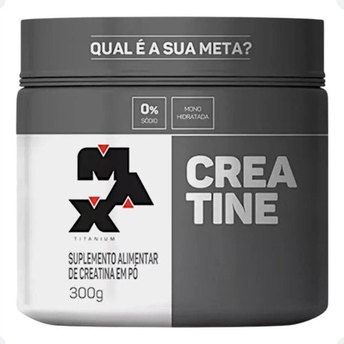 Creatina monohidratada pura 300g teoliver suplemento aliment
