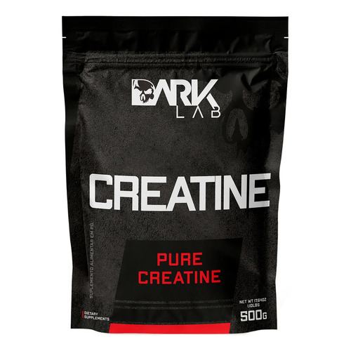 Creatina monohidratada pura 500g dark lab unidade 1