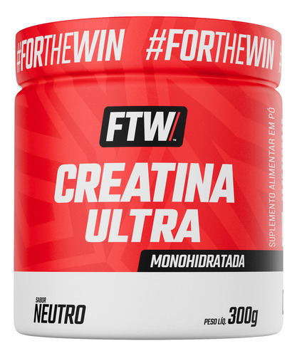 Creatina ultra 300g pote ftw 1