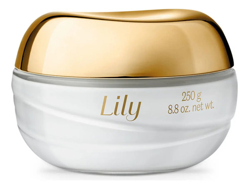 Creme acetinado hidratante corporal lily o boticario 250g