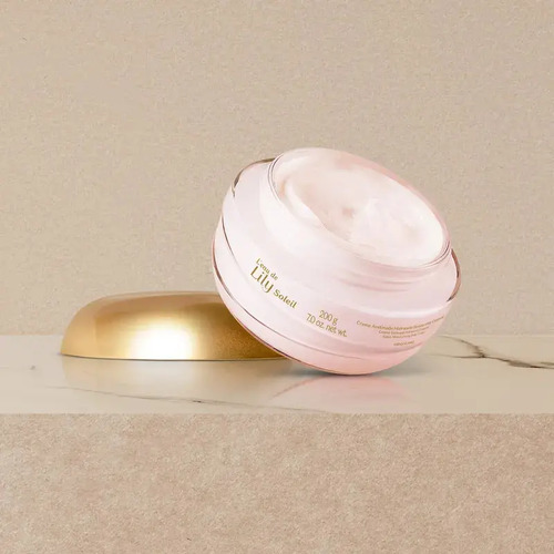 Creme Acetinado L`eau De Lily Soleil Floral 200g