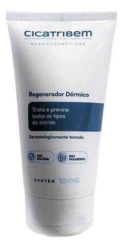 Creme hidratante anti estrias regenerador dermico da cicatri