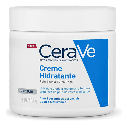 Creme hidratante corporal e facial para pele seca a extra se 1