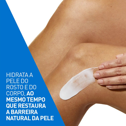 Creme Hidratante Corporal e facial para Pele Seca a Extra Seca Sem Perfume 454g CeraVe