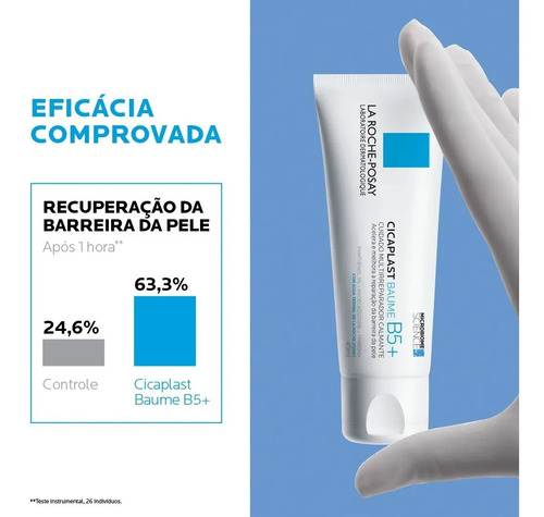 Creme Multirreparador Calmante Cicaplast Baume B5+ Para Todos Os Tipos De Pele Com 40ml La Roche Posay