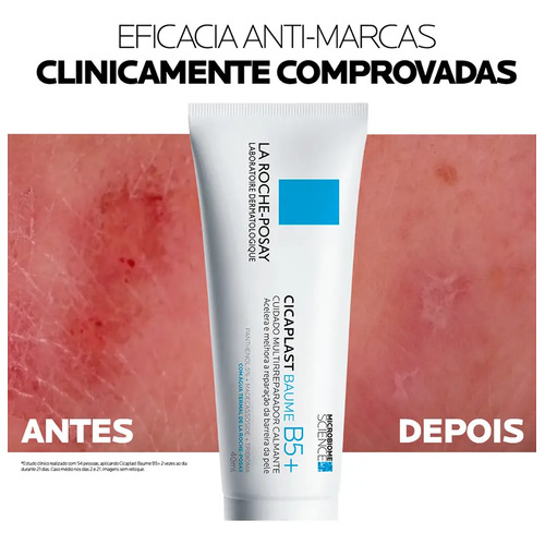 Creme Multirreparador Calmante Cicaplast Baume B5+ Para Todos Os Tipos De Pele Com 40ml La Roche Posay