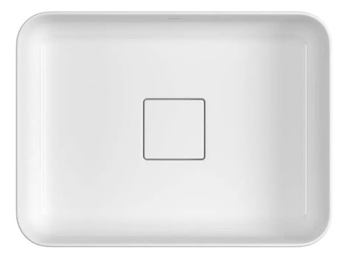Cuba de Apoio Retangular Deca 30x40cm Branco Slim - L.13040.17