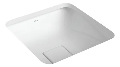 Cuba Embutir Quadrada 300mm Branco Deca L31030.17 Acabamento