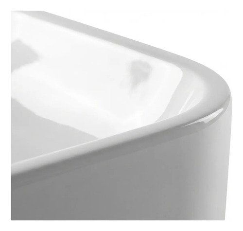 Cuba Pia De Apoio Sobrepor 37x27cm Branca Para Banheiro Lavabo Armário Gabinete Suspenso Luce - SOS Acabamentos by Orcia