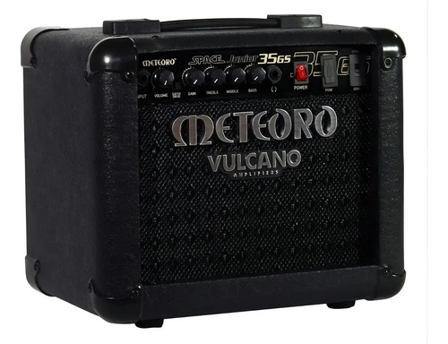 Cubo Amplificador Meteoro Space Junior 35gs 35w P/ Guitarra Cor Preto