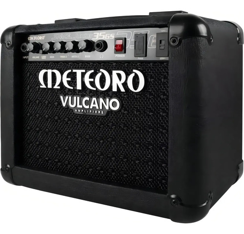 Cubo Amplificador Meteoro Space Junior 35gs 35w P/ Guitarra Cor Preto